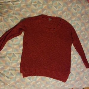 Red sweater